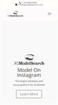 Mobile Screenshot of igmodelsearch.com